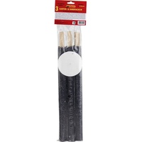 Favorit Handfackel 3er Pack Pechfackel Wachsfackel Gartenfackel Fackel -