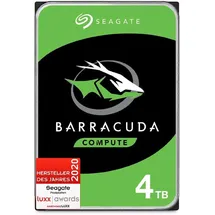 Seagate Barracuda, interne Festplatte 4TB HDD, 3.5 inch, Silber
