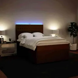 vidaXL Boxspringbett 140 x 200 cm Rosa