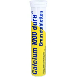 MYLAN DURA GMBH Calcium 1000 dura Brausetabletten 20 St.