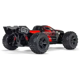 Arrma 1/16 Mini KRATON 3S DSC 4X4 RTR – Brushless Speed Monster Truck – 80+ km/h High-Speed Basher – Schwarz/Rot
