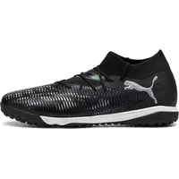 Puma Future 8 Match Kunstrasenschuhe Herren Black/Silver/Fluo Green 43