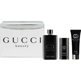 GUCCI Guilty Pour Homme Eau de Parfum 90 ml + Deo Stick 75 ml + Shower Gel 50 ml Geschenkset
