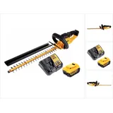 DeWalt DCM 563 M1 Akku Heckenschere 18V 55,8cm + 1x 4,0Ah Akku + Ladegerät