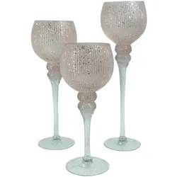 NOOR living Kerzen-Glaskelch, Glas