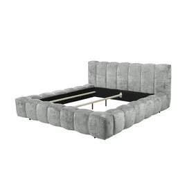 Möbel Kraft Bexley 180 x 200 cm Grau