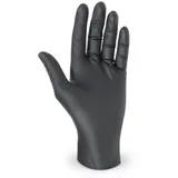 500x Nitril Einweghandschuhe puderfrei extrem reißfest schwarz Gr. L