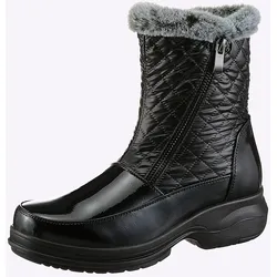 Stiefel CASUAL LOOKS, Damen, Gr. 40, schwarz, Textil, Textil, modisch, Schuhe