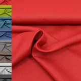 MAGAM-Stoffe Stoff "Magnus", schwerer Polsterstoff Möbelstoff einfarbig aus Spanien Meterware 50cm rot