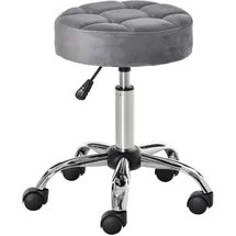 Homcom Salonstuhl Polyester Grau