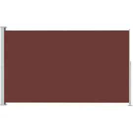 vidaXL Seitenmarkise Ausziehbar 180 x 300 cm Braun