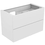 Keuco Edition 11 Waschtischunterschrank 31255280100 105 x 70 x 53,5 cm, mit LED-Beleuchtung, Lack Seidenmatt, Glas cashmere satiniert