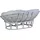 MiaMöbel Papasan Rattansofa 165 cm weiß