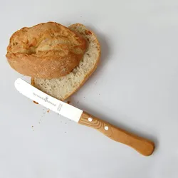 Brötchenmesser mit Olivenholzgriff