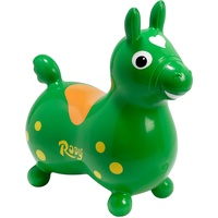 Cavallo Rody Sprungpferd, Hüpfpferd, Hüpftier, Sprungtier aufblasbar, Grün