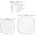 SELTMANN WEIDEN Lido Kaffeeservice eckig 18-tlg. black line
