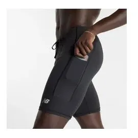 New Balance Sleek Pocket Half Tight 9'' Herren Shorts, - S