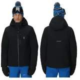 Spyder Copper Jacket Skijacke Schwarz/Brone XL