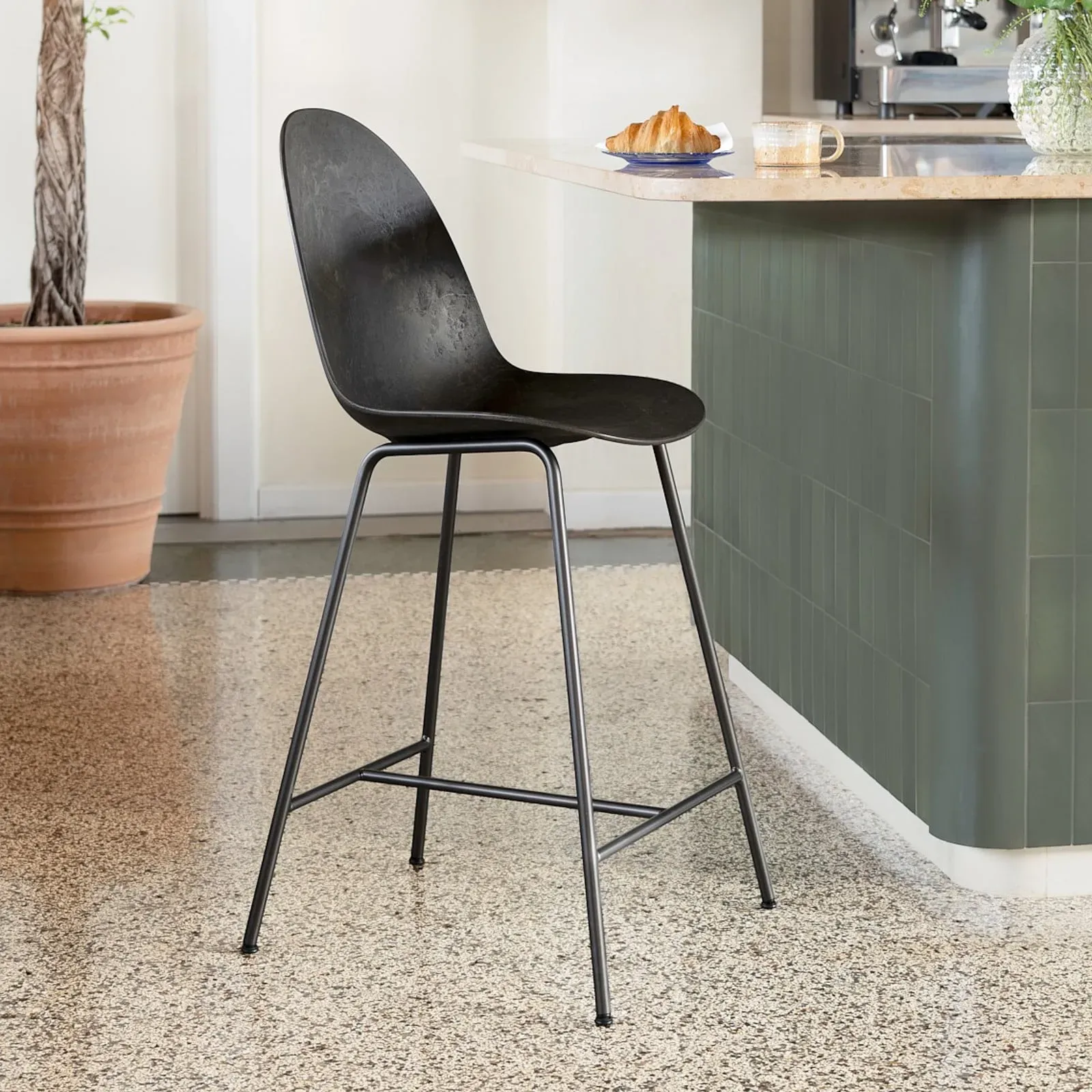 Zubehör MATER, Eternity, Schwarz, für Esszimmer, Kunststoff, Design - 53.5 - 87.5