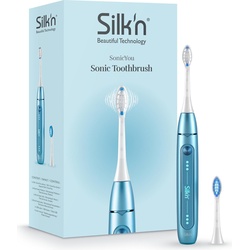 Silk’n, Elektrische Zahnbürste, Schallzahnbürste Sonic You Hellblau