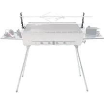 Grillpeter Grillspießhalterung 6 cm Edelstahl silber