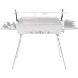 Grillpeter Grillspießhalterung 6 cm Edelstahl silber