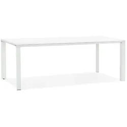 Kadima Design Bürotisch Designer Weiss | 200x100cm | Konferenztisch | Homeoffice & Esszimmer | `Kerix`