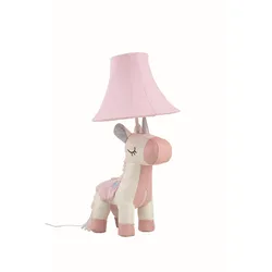 Happy Lamps Tischleuchte Elsa das Einhorn Stoff