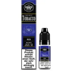 Dinner Lady Select Tobacco Rich NicSalt Liquid 10ml / 10mg
