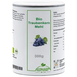 Bio Traubenkern Mehl Allpharm Premium 300 g