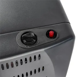 Güde Gasheizer GGH 4200 K (4200 W, 3 Heizstufen, Piezozündung, mobil einsetzbar, 50 mbar Arbeitsdruck, Keramik-Heizelemente, thermische Sicherung, 4 Feststellrollen, inkl. Gasschlauch und Druckregler)