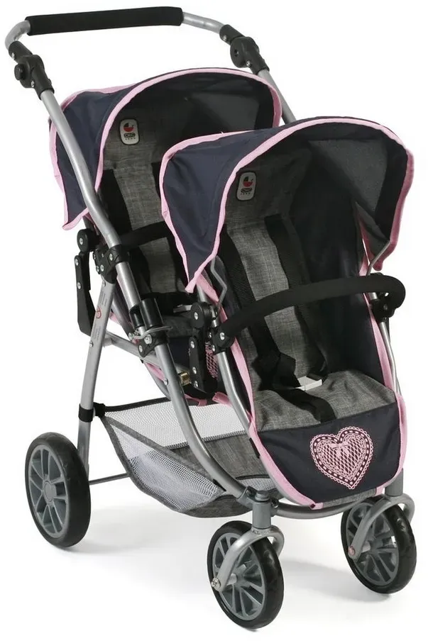 CHIC2000 Puppen-Zwillingsbuggy