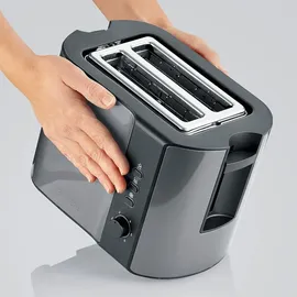 Severin 2-Scheiben-Toaster Stone Grey