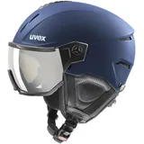 Uvex Instinct Visor 53-56 cm Navy Matt/Silver Mirror