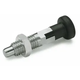 Ganter Normelemente Rastbolzen Edelstahl 4 mm Silber 2 Stück