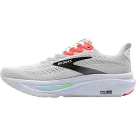 Brooks Ghost 17 Herren White/Pink Clay/Gecko 43