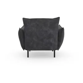 OTTO home Cocktailsessel Stine Polyester 96 x 86 x 86 cm Grau