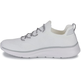 KANGAROOS Damen Sneaker, White/Vapor Grey, 37 EU