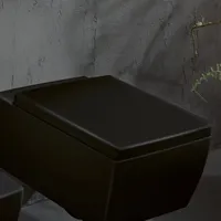 Villeroy & Boch Memento 2.0 WC-Sitz Pure Black