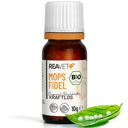 BIO Bachblüten Globuli - Mops Fidel 10 g 10 g