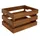 Trendline Holzbox 28 x 18,5 x 17 cm 17-tlg. braun