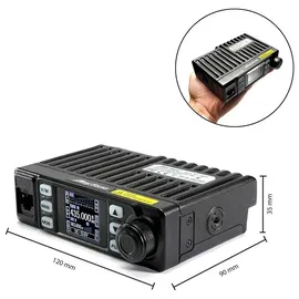 AnyTone AT-779UV Dualband 144–146 MHz, Walkie Talkie, Schwarz