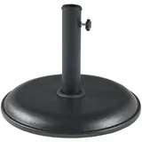 casa.pro Sonnenschirmständer Bionaz Ø45x5 cm Beton 15 kg Schwarz