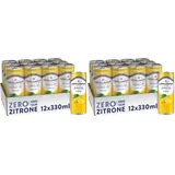 San Pellegrino Clementina z 14% sokiem z klementyny i pomarańczy (z koncentratu), opakowanie 12 szt. (12 x 330 ml) jednorazowe puszki (Packung mit 2)