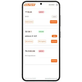 Selfsat MWR 4540 4G Cat 6 WLAN Router bis 300 Mbps inkl. SELFSAT 5G Antenne weiß