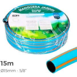 EDM Gartenschlauch 15 m blau