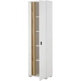Home Affaire Mehrzweckschrank LONG ISLAND 55 x 200 x 35 cm Weiß