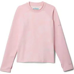 Columbia Sandy Shores Printed Long Sleeve Sunguard satin pink pasteled tonal, satin pink (608) S
