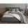 Selsey Doppelbett Farese - Bett mit Polsterrahmen, Cordbezug 180 cm, grau - Grau