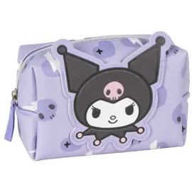 HELLO KITTY Kuromi Kulturtasche 18cm Schminktasche | Gr.: onesize